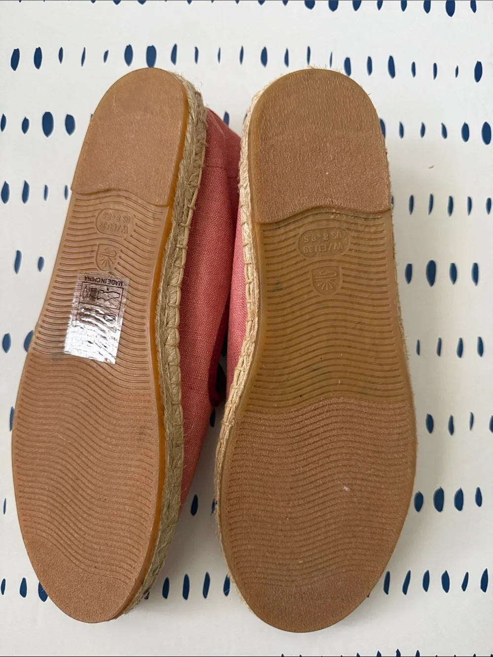 Soludos The Smoking Espadrille in Pink and Burgundy